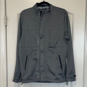 Travis Mathew Charcoal Windbreaker Jacket